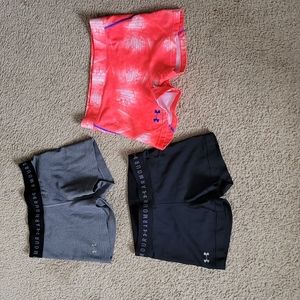 Under Armour spandex shorts